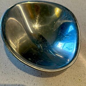 Nambe metal bowl - gently used - made from Nambe alloy - great for jewelry, keys